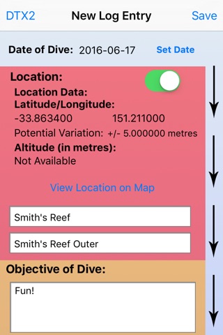 DiveTraXX For Recreational Divers screenshot 4