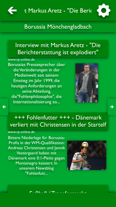 Screenshot #2 pour ATN- Alle Nachrichten für Borussia Mönchengladbach