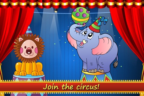 All Clowns in the toca circus - Free app for childrenのおすすめ画像1