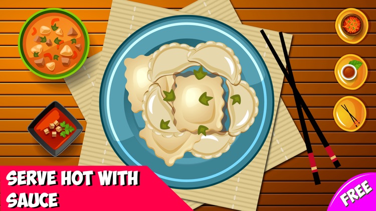 Dumpling Cooking Kitchen - Little Girls Chef Game