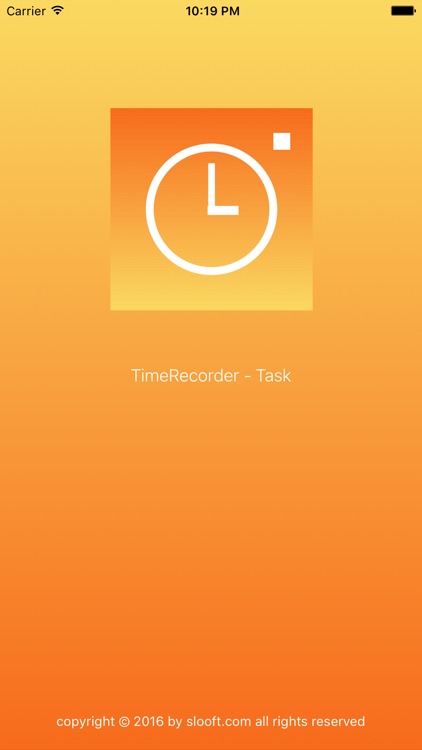 TimeRecorder Task