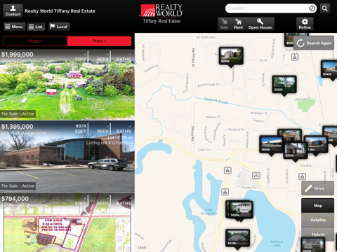 Realty World Tiffany for iPad screenshot 2