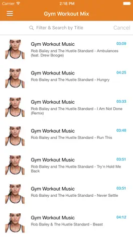 Game screenshot Workout Music Free - Best Workout Songs, Playlists & Exercise Tips hack