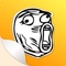 Meme Stickers contains all your favorite, funny, reaction memes cut out into sticker form suitable for sending with iMessage