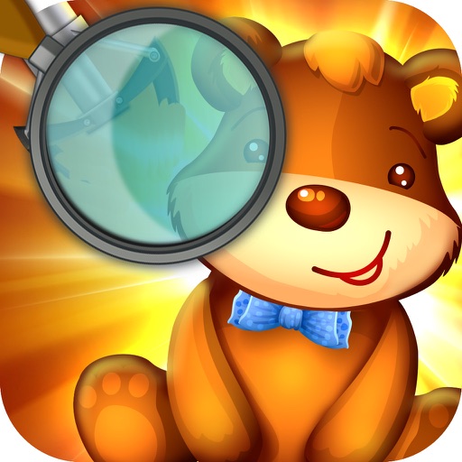 Hidden Object: Find the Secret Shapes, Free Game for kids icon