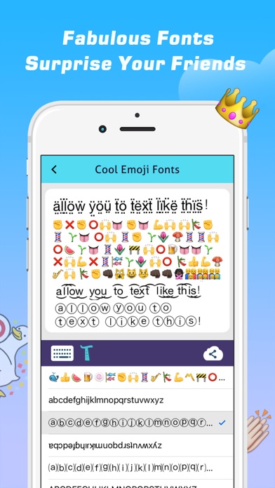 Emoji Free – Emoticons Art and Cool Fonts Keyboardのおすすめ画像5