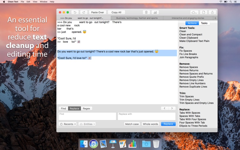Screenshot #2 pour Clean Text