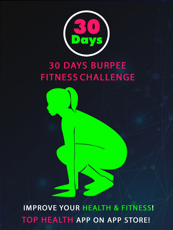 Screenshot #4 pour 30 Day Burpee Fitness Challenges ~ Daily Workout