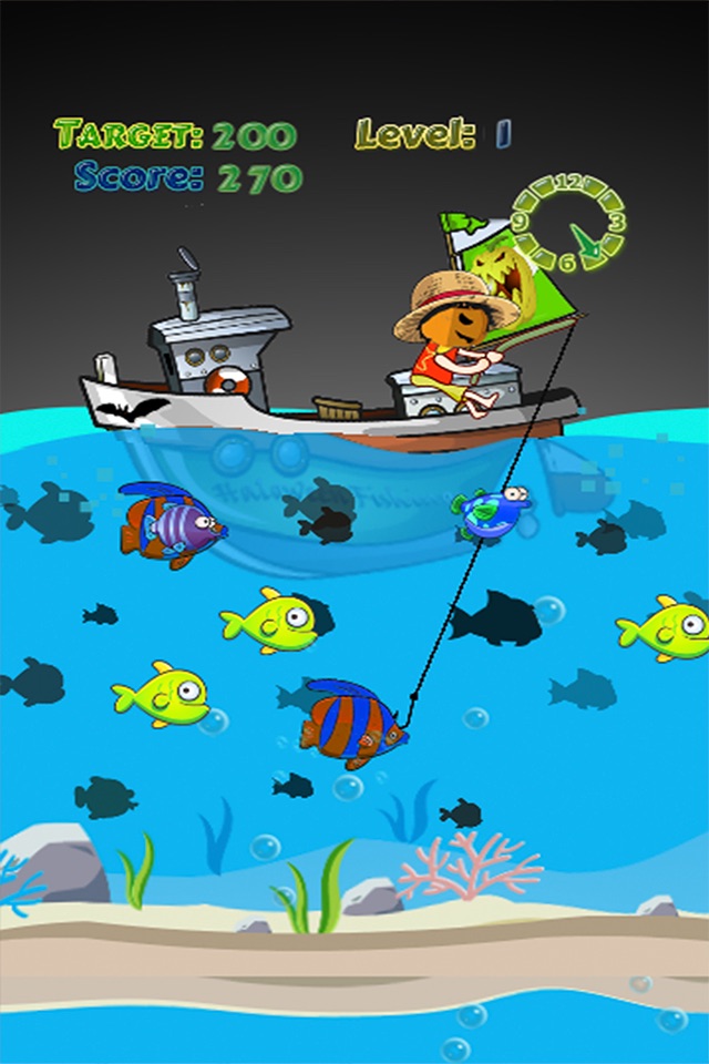 fishing jo haloween fisherman lite kids game screenshot 4