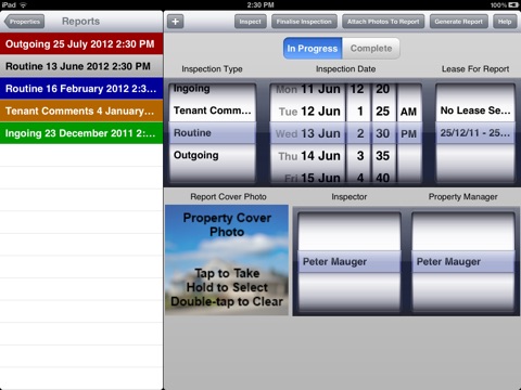 Pocket Reporter Pro for iPad screenshot 2