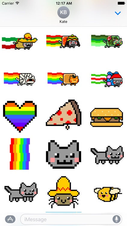 Nyan Cat Stickers!