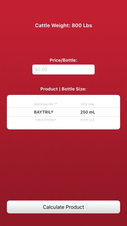 Zactran Cost Calculator