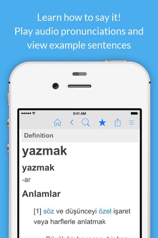 Turkish Dictionary & Thesaurus screenshot 2