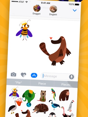 Cute Animal Stickers screenshot 3