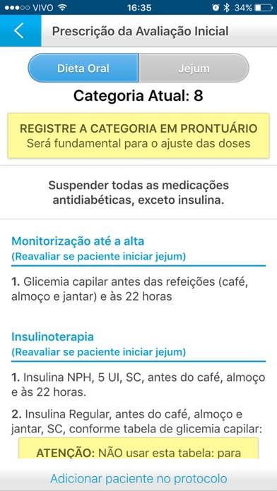 Screenshot #3 pour InsulinAPP Solução Hospitalar