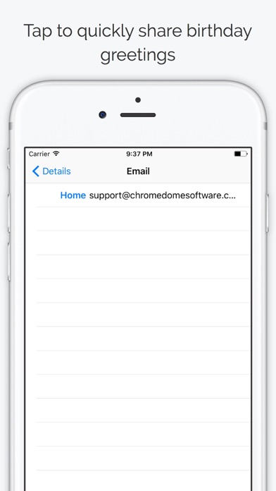 Screenshot #3 pour Birthdays - Contacts Birthdays
