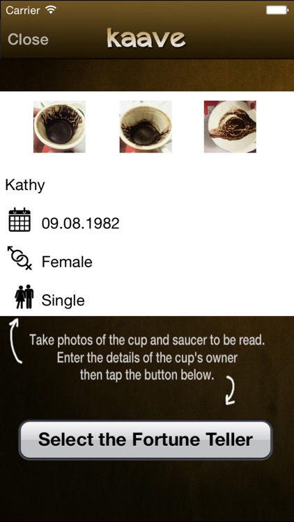 Kaave - Coffee Cup Fortune Readings