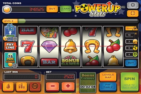 PowerUp Slots™ - Free PowerUp Slot Machine screenshot 2