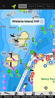 gulf of mexico nautical charts iphone screenshot 3