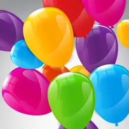 Animated Balloons for iMessage app icon