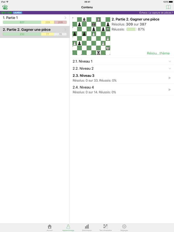 Screenshot #6 pour Échecs: La capture de pièces 1