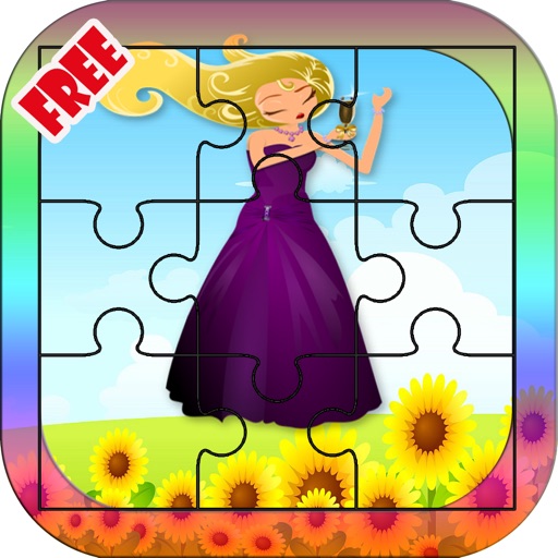 Princess Puzzle For Kids ha ha iOS App