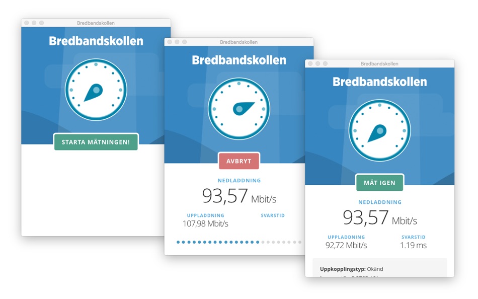 Bredbandskollen (macOS) 게시자: Stiftelsen for Internetinfrastruktur Bredbandskollen (macOS) 게시자: Stiftelsen for Internetinfrastruktur