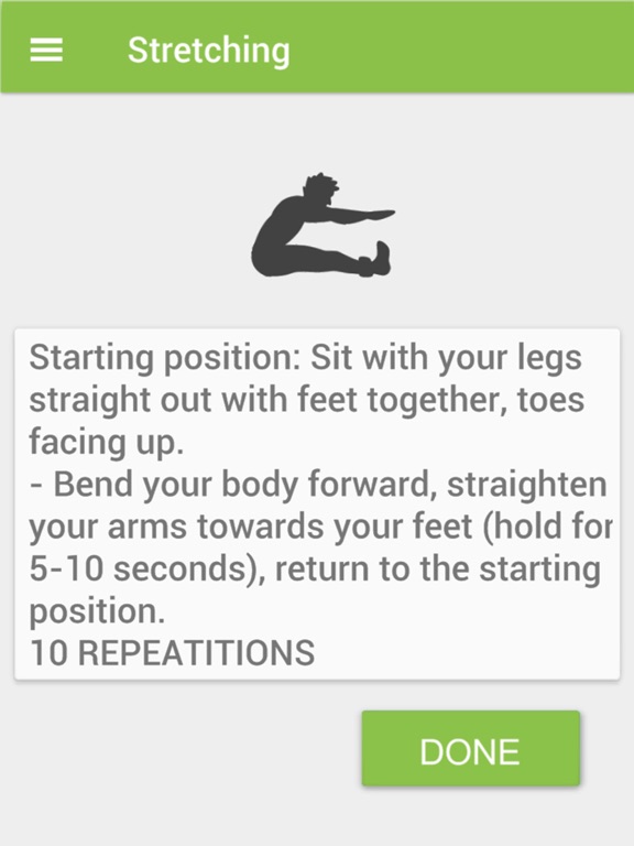 Screenshot #4 pour Stretch up workout