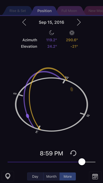 Moon Calendar Pro screenshot1