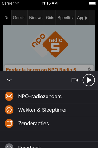 NPO Radio 5 screenshot 2