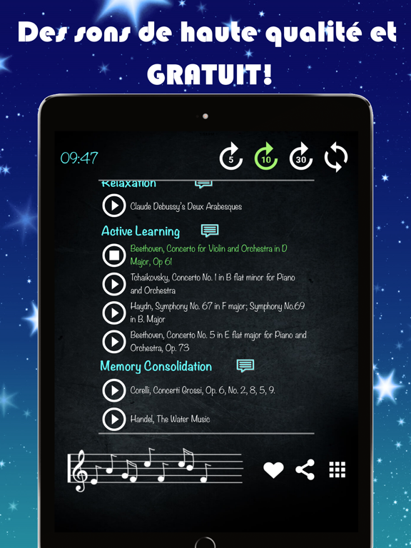 Screenshot #5 pour Musique classique pour étudier