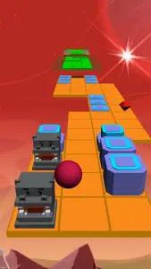 Just Rolling Ball Falling Bouncing Free Game screenshot #1 for iPhone