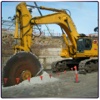 Heavy Excavator Stone Cutter Crane Operator & Load