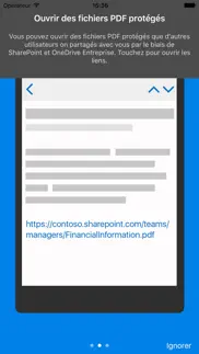 azure information protection iPhone Captures Décran 4