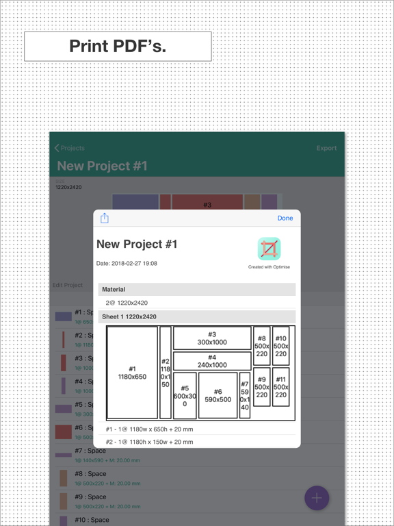 Screenshot #6 pour Optimise Space: reduce waste