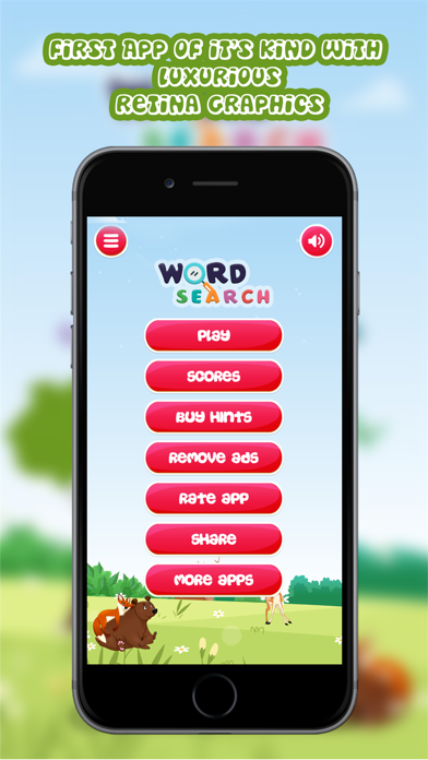Screenshot #2 pour Recherche de mots Puzzle anima