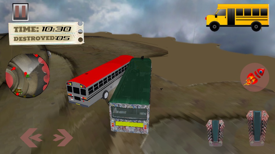 #5. School Bus Derby Crash Racing (iOS) Podle: Five River Solutions Private Limited