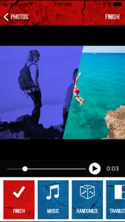 slidezilla - make videos with awesome transitions and filters (was mega slideshow) iphone screenshot 1