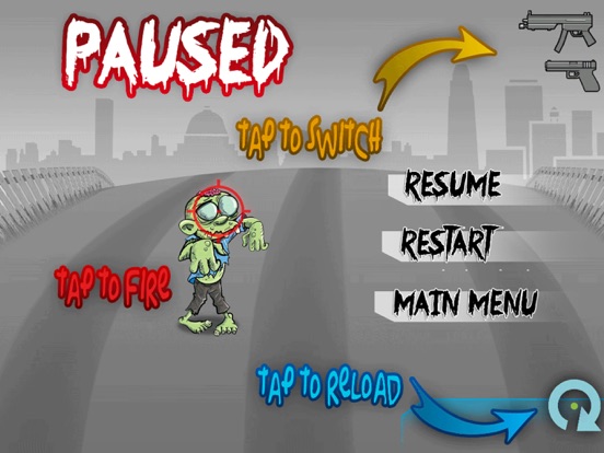 Action Zombie Shooter - Survival Free iPad screenshot