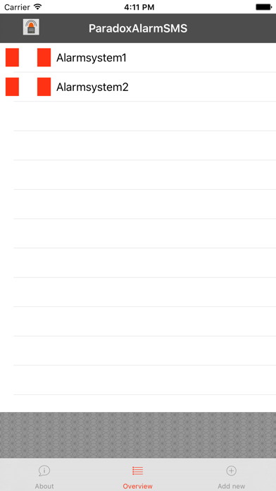 Screenshot #2 pour ParadoxAlarmSMS