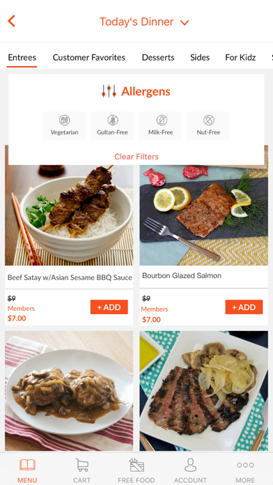 Real Meal Delivery iPhone screenshot 3 - Food & Drink app