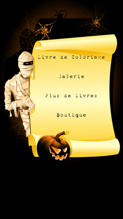 Screenshot #2 pour Livre de Coloriage sur Halloween !