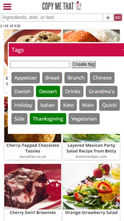Copy Me That recipe manager, grocery list, planner screenshot-4