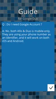 guide for google duo iphone screenshot 3