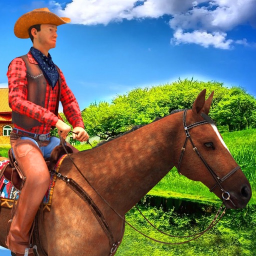 Horse Racing Run & Jumping Stunts : Horse Ridging Animal Simulator icon