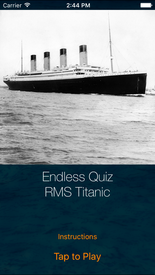 Endless Quiz - RMS Titanic - 2.0 - (iOS)