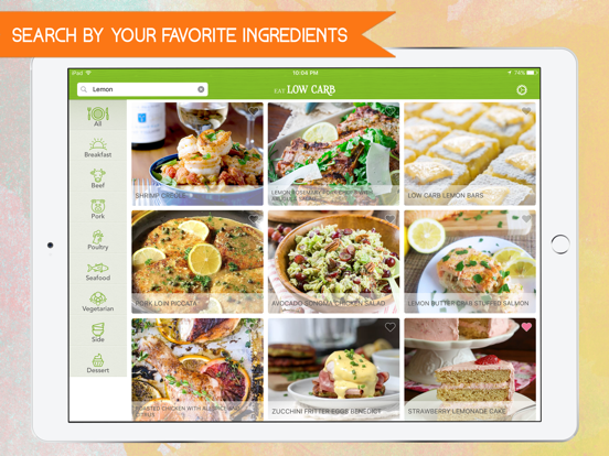 Screenshot #5 pour Eat Low Carb-Easy Diet Recipes to Help Lose Weight