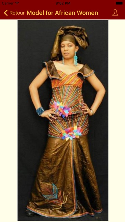 African Fashion & Model Women screenshot-4