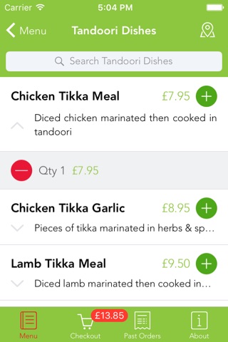 Curry in a Hurry Ordering App screenshot 3