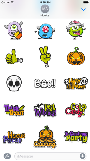 Spooky - Halloween Stickers(圖4)-速報App